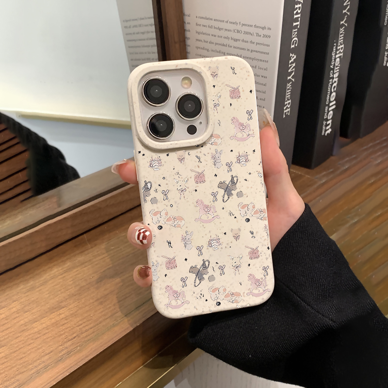 满屏小动物合集适用iPhone14promax手机壳可爱苹果15Pro大孔软壳13防摔12Pro女款11防摔xsmax女款xr小麦壳78p - 图3