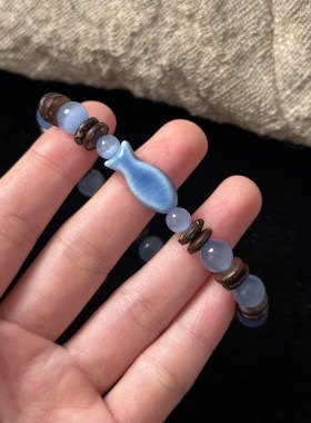 【蓝海小鱼】手工天然石