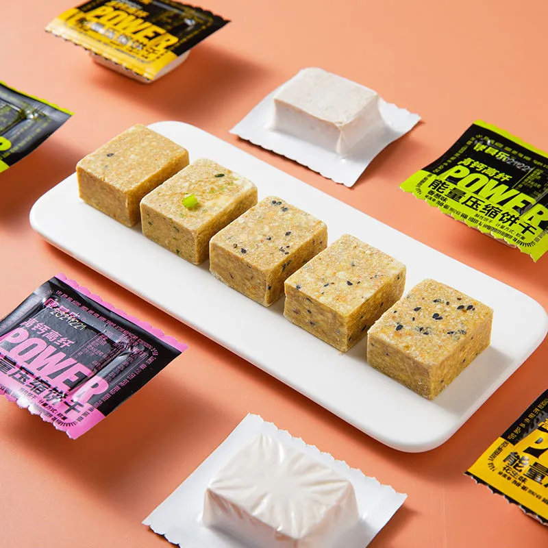 压缩家庭应急代餐充饥储备干粮饼干 奶油斗罗食品压缩饼干