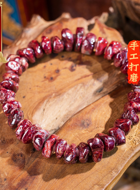 官方旗舰店正品天然朱砂石护身串