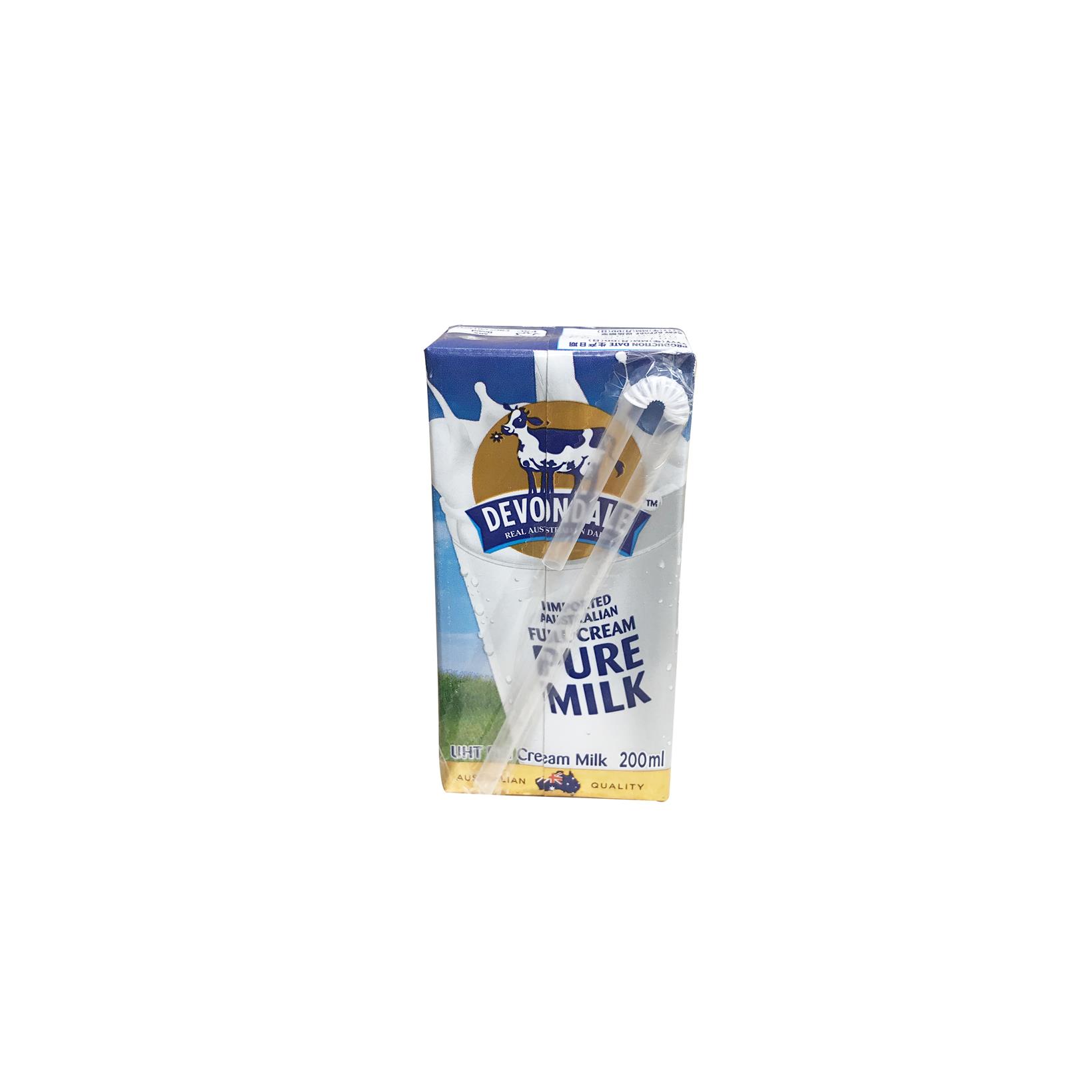 包邮德运全脂纯牛奶 Devondale 100% pure milk 250ml - 图0