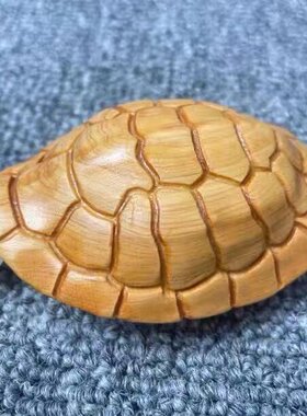 崖柏手把件富甲天下文玩