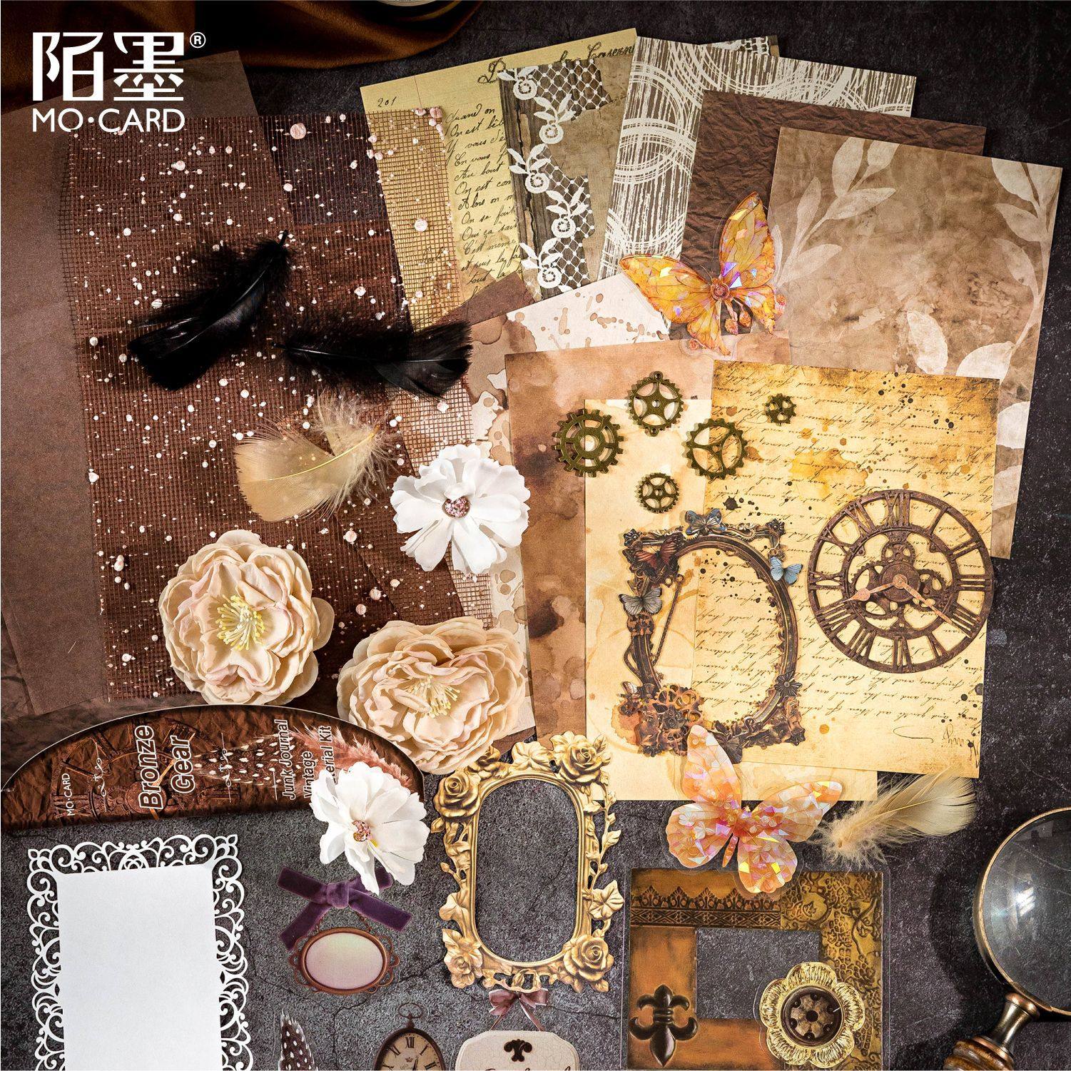 痛包diy材料包素材扎板全套小食量复古谷美谷子二次元装饰背景纸,淘宝优惠券,粉丝福利购,淘宝优惠卷