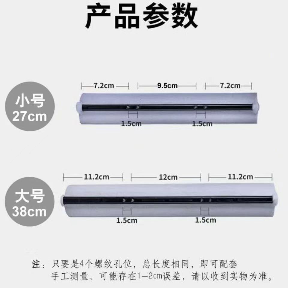 大号新款胶棉海绵拖把木地板免手洗滚轮式挤水拖把懒人神器拖头-图3