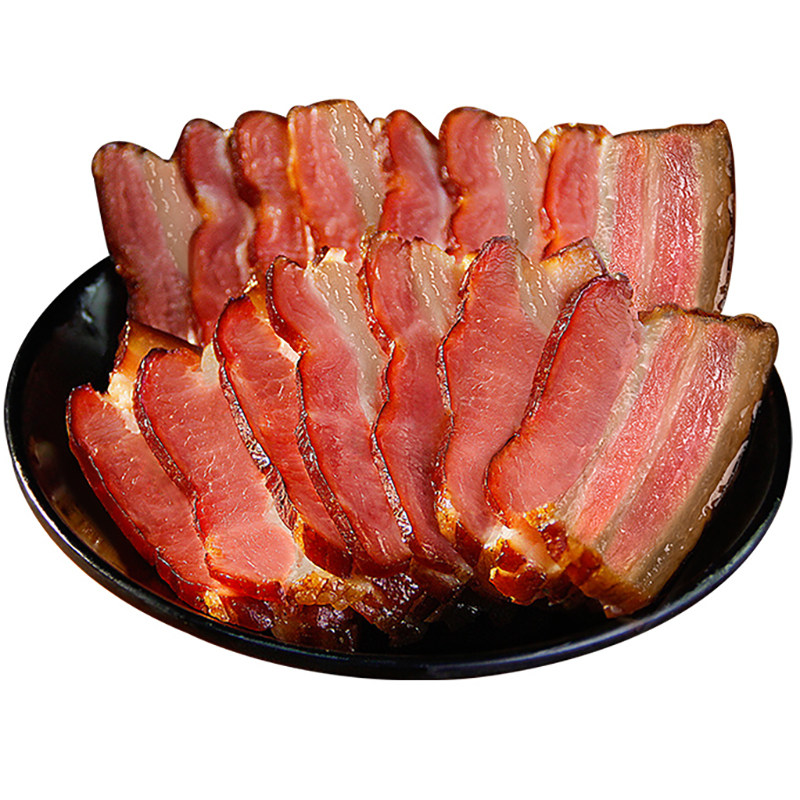 烟熏腊肉农家风味江西四川湘西咸肉湖南特产腊肠贵州五花腊肉