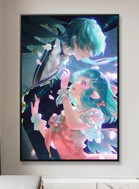 填充画diy数字油画丙烯油彩画