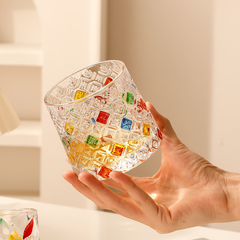 简娘子【转转杯】威士忌酒杯乔迁礼盒套装高档彩绘新婚新居伴手礼,淘宝优惠券,粉丝福利购,淘宝优惠卷