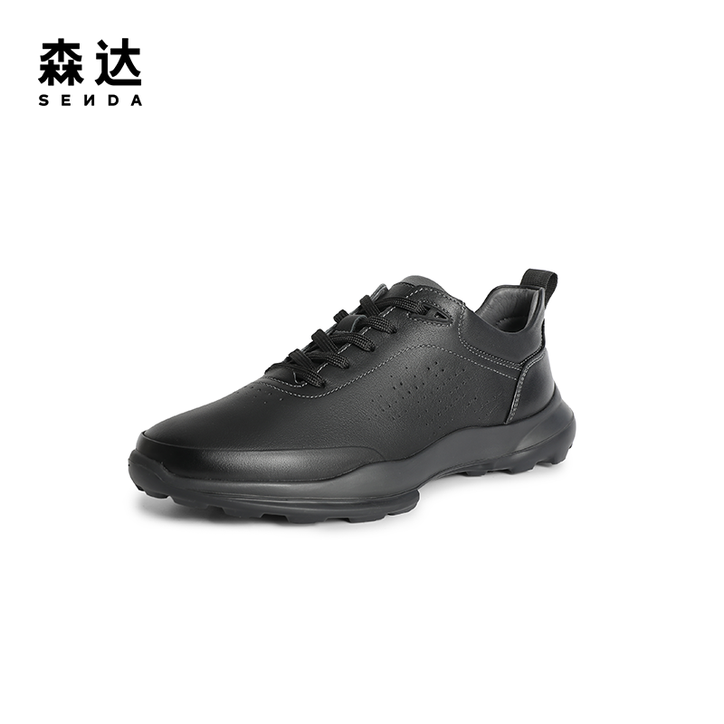 森达休闲鞋男春秋新款防滑减震男鞋 森达男鞋时尚休闲鞋
