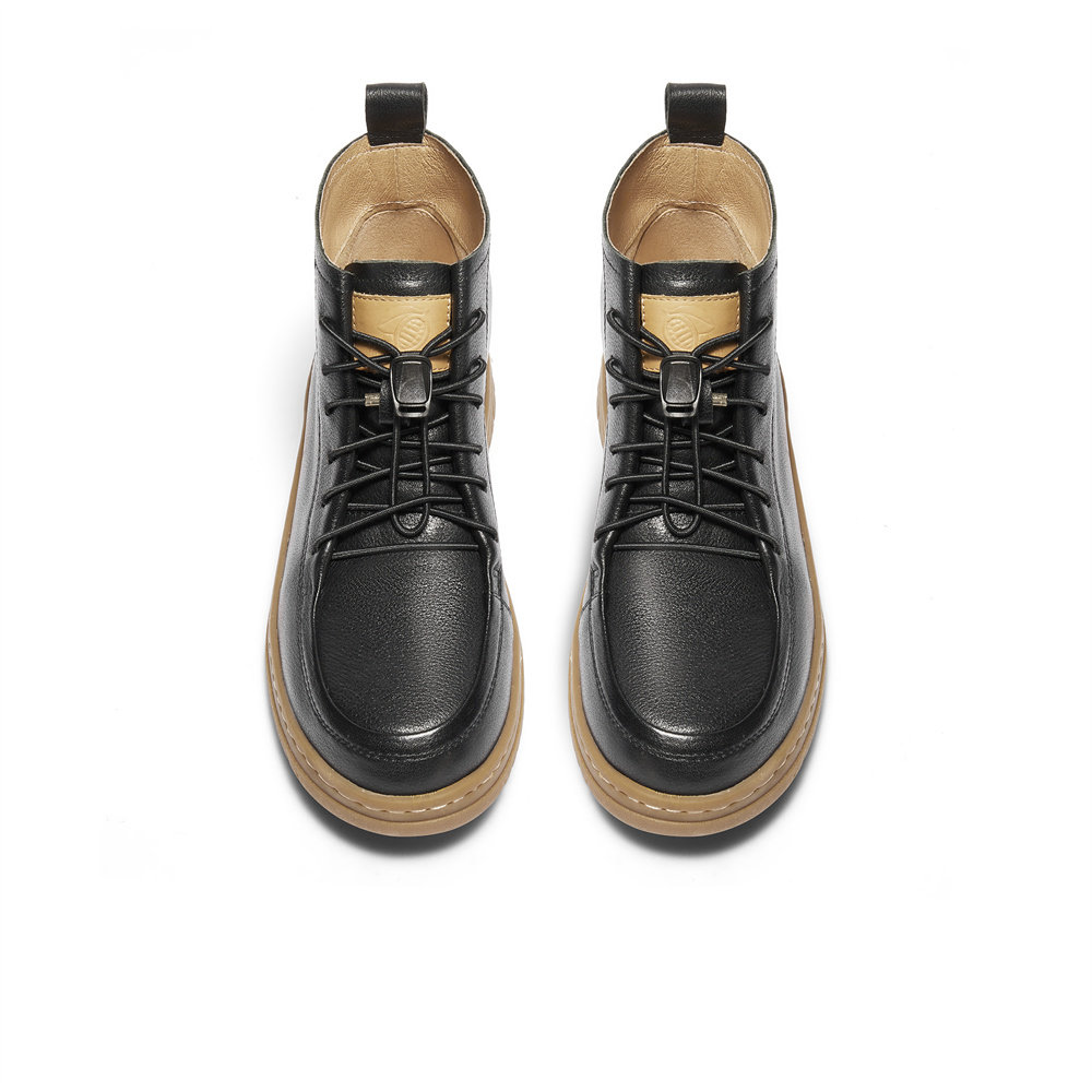 森达休闲靴女鞋年冬商场同款舒适休闲行走中跟短皮靴XEA01DD4,淘宝优惠券,粉丝福利购,淘宝优惠卷