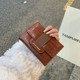 Korean women's small wallet, coin purse, women's card holder, all-in-one, light and compact storage bag, card holder, student wallet, high-end