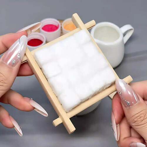 DIY手工霉豆腐玩具材料包创意制作男女通用霉豆腐块新奇拼装玩具 - 图2