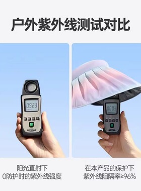 2025新款渐变色贝壳空顶帽太阳帽