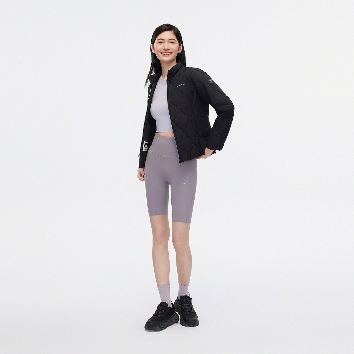 波司登2025秋季新款鹅绒羽绒服内胆女士短款立领轻薄亲肤时尚外套