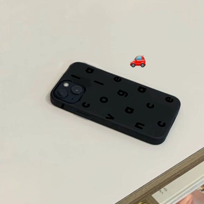 小众极简ins风黑色英文适用11苹果14ProMax手机壳iPhone15磨砂薄16新款12Pro软13Promax防摔13潮牌ins个性xr