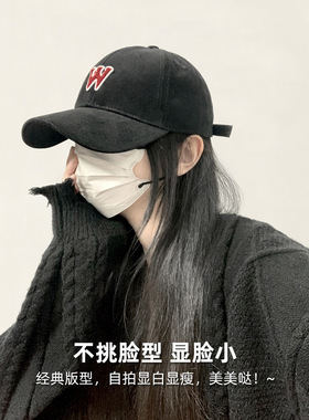 棒球帽女新款春秋韩版百搭鸭舌帽