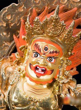 速发菩用铜像全手金铜金刚鎏铜像像25cm大势至家萨铜像摆件