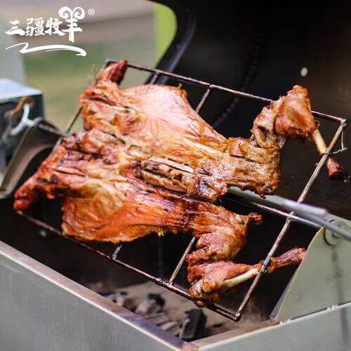 三疆牧羊新疆羊肉新鲜烤全羊礼盒大尾羊整只羊腿羊排生鲜中秋送礼 - 图0