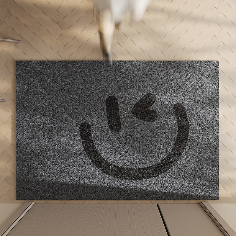 丝圈PVC灰色入户门地垫耐脏免洗防滑脚垫大门口进门刮泥除尘地毯,淘宝优惠券,粉丝福利购,淘宝优惠卷