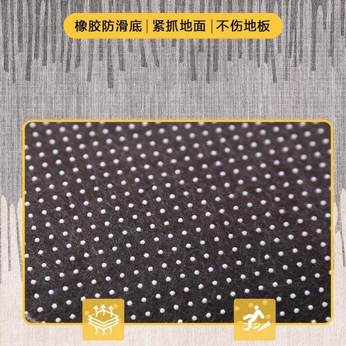 红色地垫入户门垫喜庆玄关大门口进门脚垫子耐脏除尘防滑室内地毯 - 图2