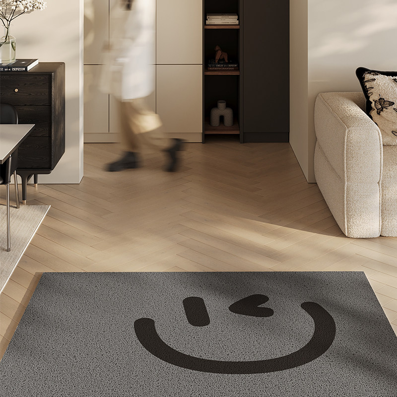 丝圈PVC灰色入户门地垫耐脏免洗防滑脚垫大门口进门刮泥除尘地毯,淘宝优惠券,粉丝福利购,淘宝优惠卷