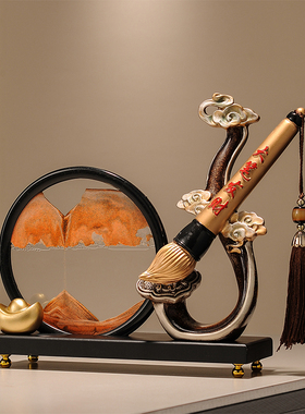 如意大笔发财招财摆件新