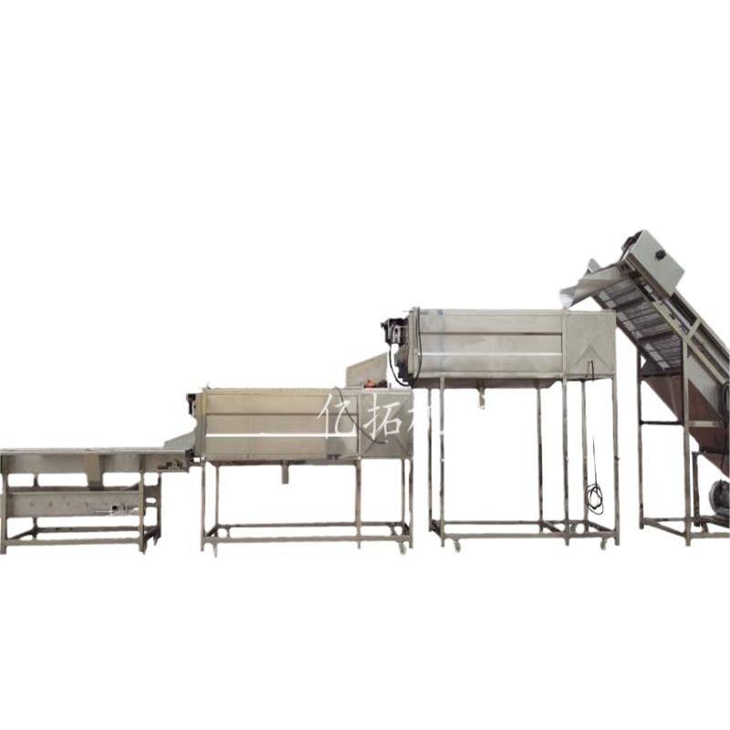 毛辊清洗机 全自动生姜芋头清洗设备 甘蔗去泥沙去灰尘,淘宝优惠券,粉丝福利购,淘宝优惠卷