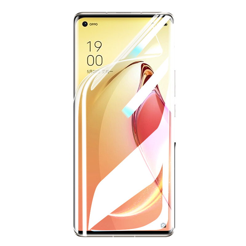 适用opporeno8钢化水凝膜reno8pro手机膜opreno8por+5g软膜opopreno85g人opporneo8软膜rone8op保护renno贴膜 - 图3