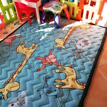 Machine Washable Crawl Cushion Climbing Cushion Baby Baby Safe Non-toxic No Formaldehyde Child Ground Mat Thickened anti-fall cushion