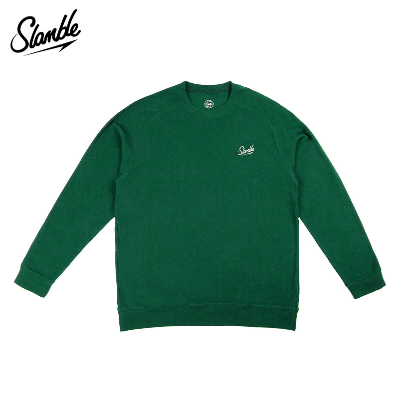 SLAMBLE秋冬新款德绒纯色运动长袖T恤男保暖圆领百搭打底衫上衣潮,淘宝优惠券,粉丝福利购,淘宝优惠卷
