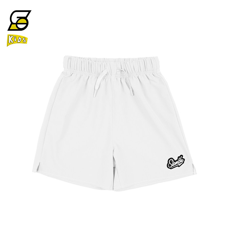 SLAMBLE儿童运动短裤透气速干篮球中裤跑步健身五分裤夏季新款,淘宝优惠券,粉丝福利购,淘宝优惠卷