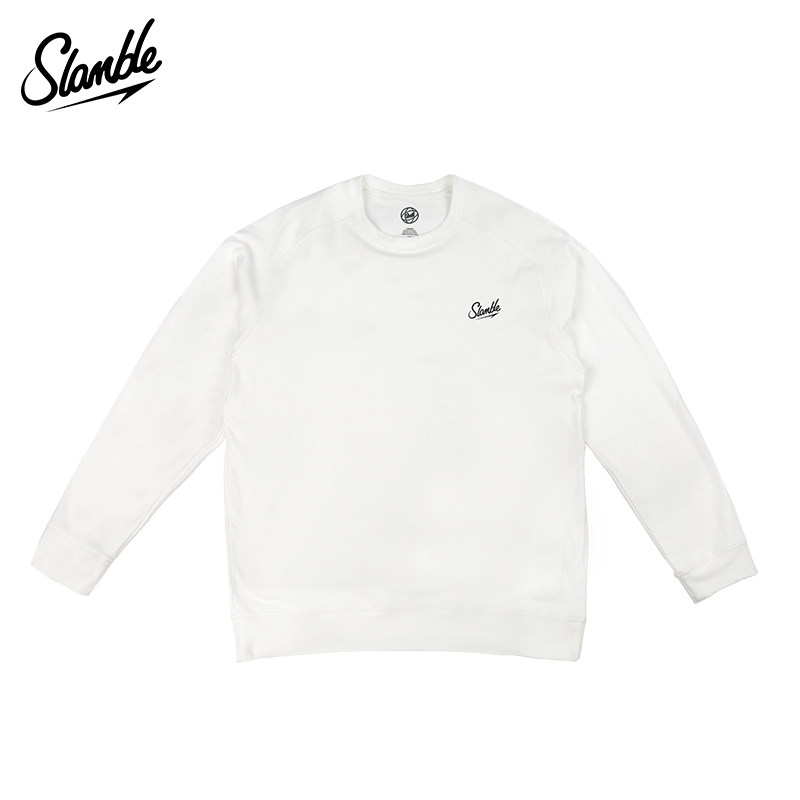 SLAMBLE秋冬新款德绒纯色运动长袖T恤男保暖圆领百搭打底衫上衣潮,淘宝优惠券,粉丝福利购,淘宝优惠卷