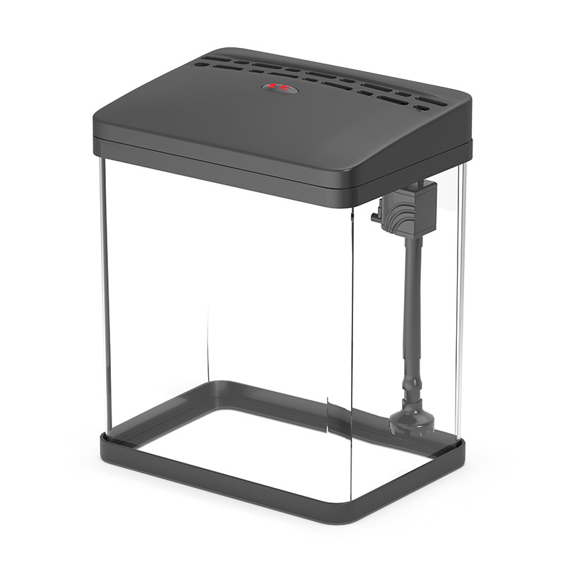 鱼缸造景客厅小型过滤循环生态超白亚克力电视柜旁桌面专业养鱼缸,淘宝优惠券,粉丝福利购,淘宝优惠卷