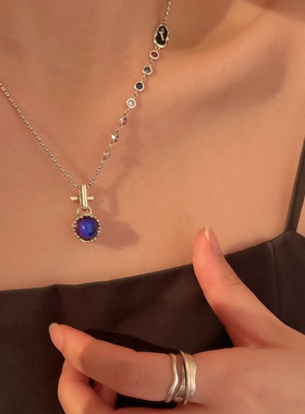 s925纯银彩色圆珠项链Yooper女