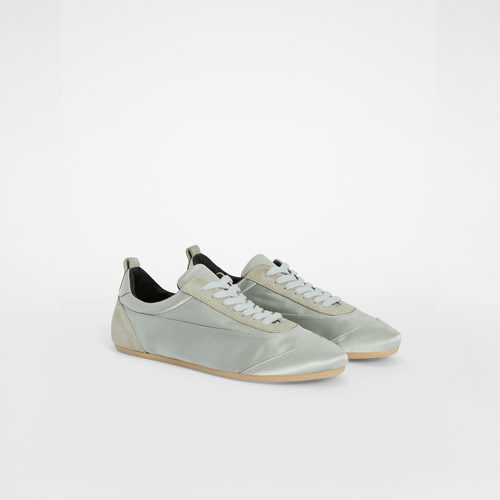 【早春新品】JIL SANDER 新品女士 Etage 缎面运动鞋 - 图3