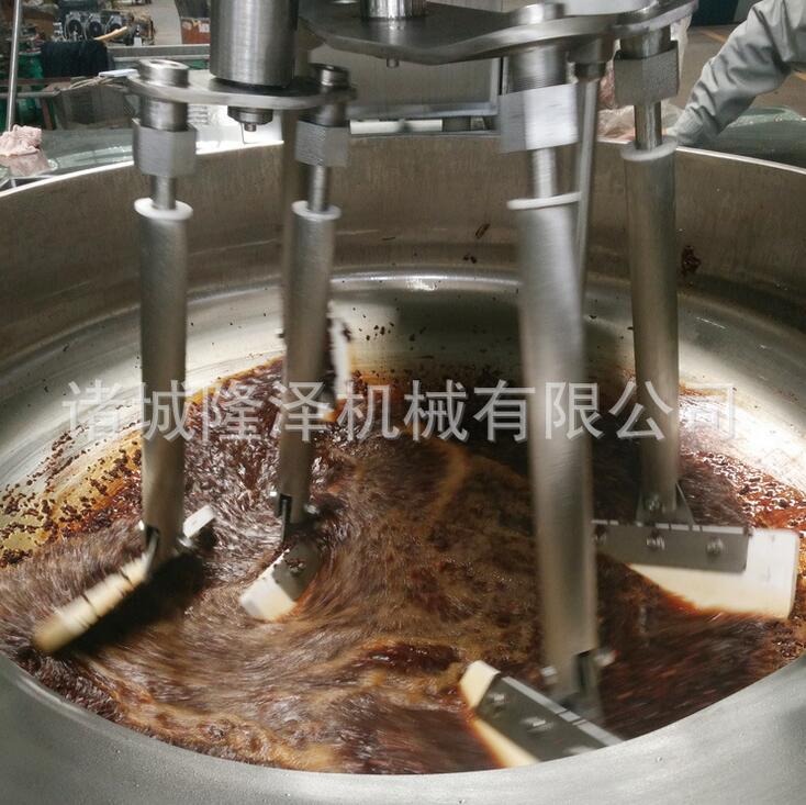 火锅底料炒锅 麻汁酱料炒锅 酱炒锅 蒸汽夹层锅 - 图1