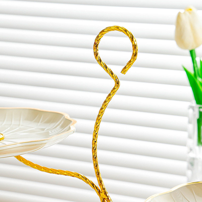 轻奢多层塑料水果盘客厅茶几家用装饰品前台高档甜品台点心糖果盘,淘宝优惠券,粉丝福利购,淘宝优惠卷