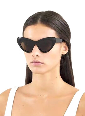 新款三角搞怪装扮眼镜女士猫眼墨镜马卡龙色系时尚个性防晒太阳镜