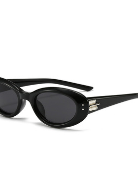 2024高版本黄景瑜同款墨镜GM太阳镜Blac墨镜小红书猫眼太阳眼镜男