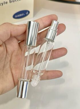 两用香水分装瓶旅行便携香水小样替换瓶子分装器滚珠瓶细雾喷雾瓶