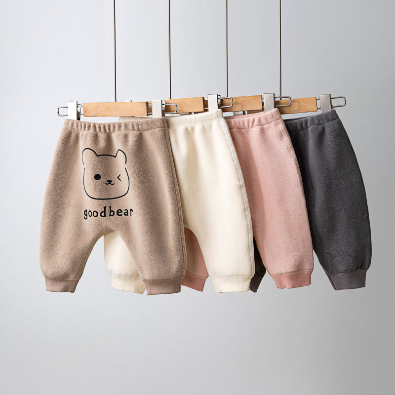 奥粒绒冬季加厚婴儿大屁屁裤宝宝宽松裤男女童加绒保暖长裤双面,淘宝优惠券,粉丝福利购,淘宝优惠卷