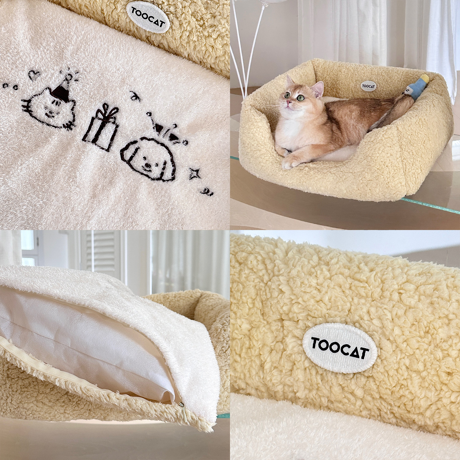 Coni life猫窝冬季保暖狗窝宠物窝沙发床可拆洗猫咪睡垫四季通用,淘宝优惠券,粉丝福利购,淘宝优惠卷