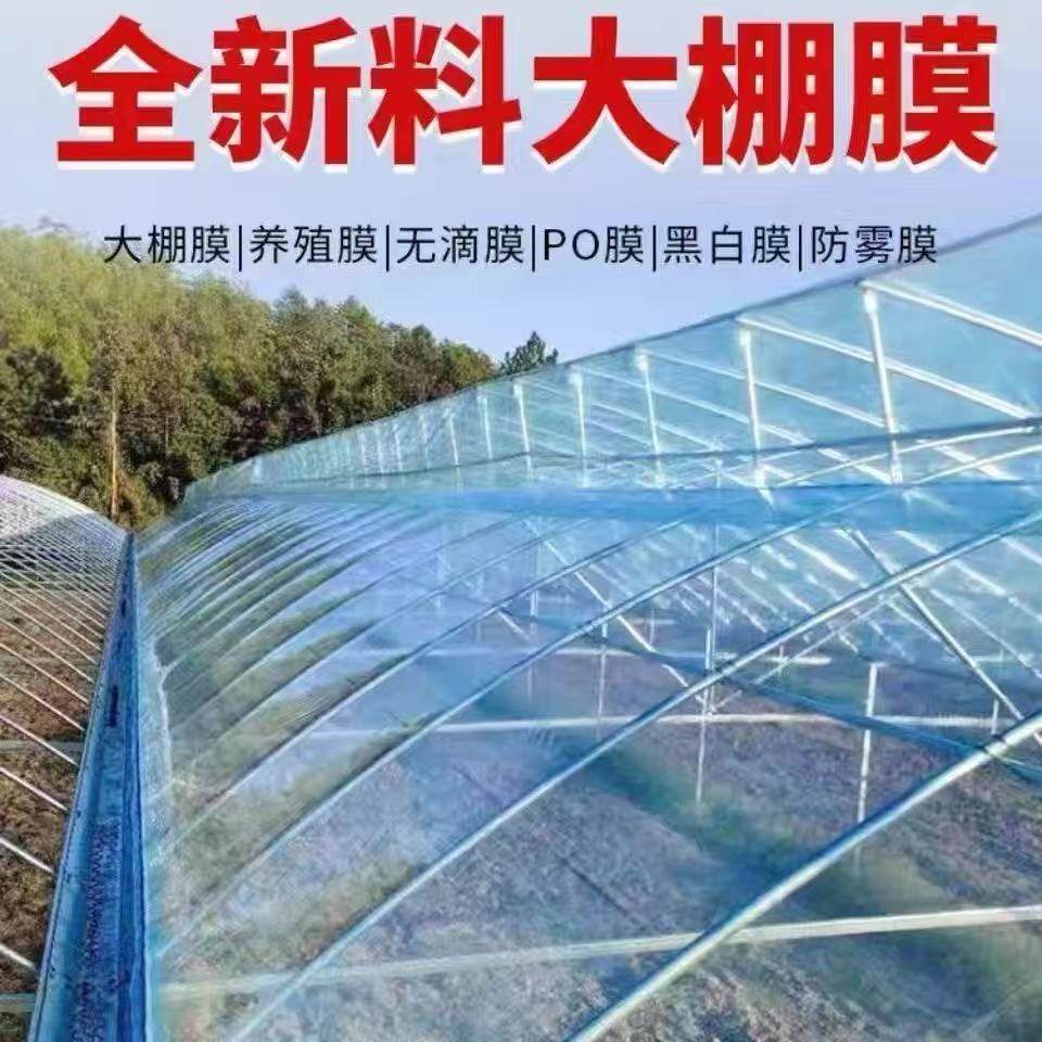 进口大棚膜蔬菜保温加厚无滴膜PO膜透明塑料薄膜抗老化养殖黑白膜,淘宝优惠券,粉丝福利购,淘宝优惠卷