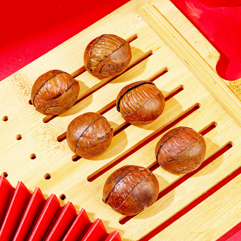 满栗香 甘栗仁开口栗礼盒1kg 节日送礼 坚果零食礼盒 河北特产