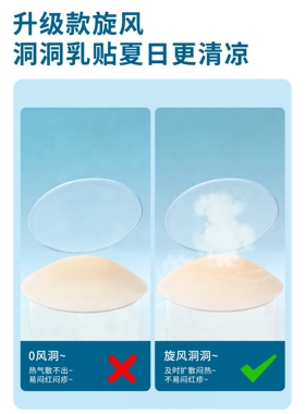 透气透明乳贴隐形防走光防走光吊带婚纱用夏季免穿内衣胸贴防凸点