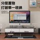 Monitor computer elevated double-layer drawer storage