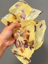 Yunnan Dairy Fan Yunnan Roast Milk Scallop Cheese Fan Rose Milk Scallop Milky Cheese Slices Great Deal Production