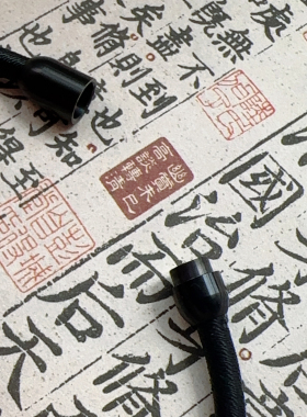 原创手工编织名族风项圈水晶蜜蜡玉坠吊坠绳短款锁骨黑项圈女加粗