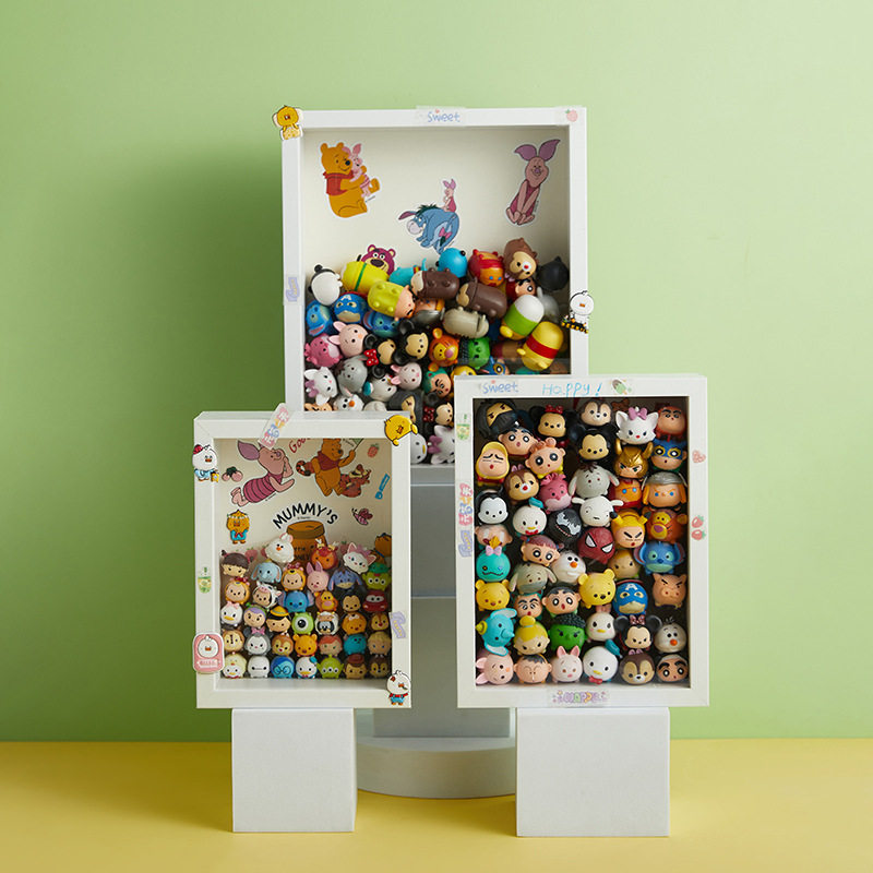 中空立体相框萌粒展示盒萌粒收纳盒蜡笔小新萌粒展示架手办收纳架,淘宝优惠券,粉丝福利购,淘宝优惠卷