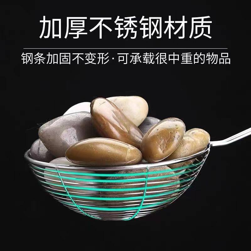 奶茶漏勺不锈钢珍珠勺奶茶店用品特大号红色长柄捞珍珠勺过滤勺子,淘宝优惠券,粉丝福利购,淘宝优惠卷