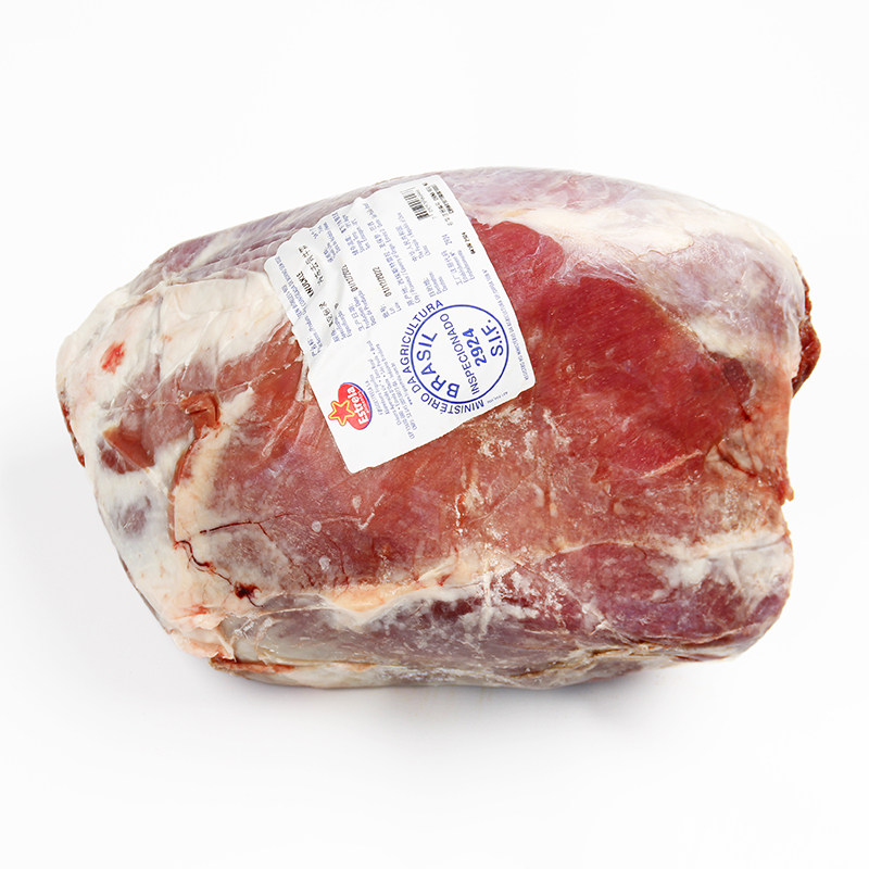 巴西进口牛霖10斤牛肉爆炒和尚头膝圆低脂纯瘦肉卤炖后臀后腿商用